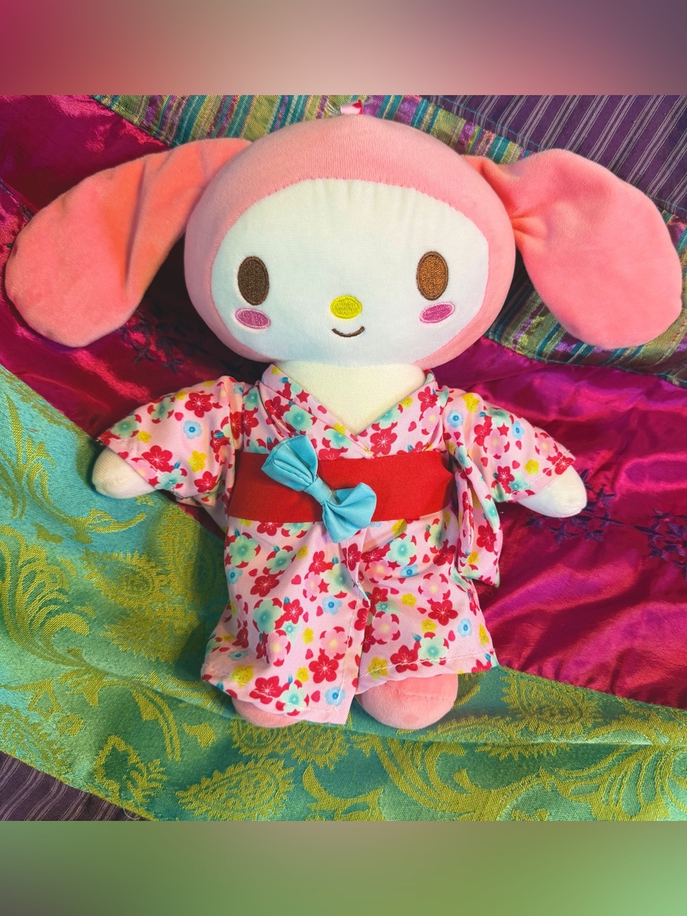 My Melody Pink Kimono Dress Plush Doll